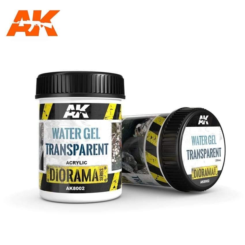 AK Interactive Water Gel Transparent 250ml Diorama Effects - Hobby Heaven