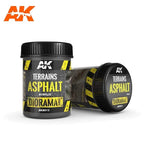 AK Interactive Terrains Asphalt 250ml (Acrylic) Diorama Effects - Hobby Heaven