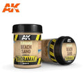 AK Interactive Terrains Beach Sand 250ml (Acrylic) Diorama Effects - Hobby Heaven