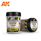 AK Interactive Terrains Neutral Texture for Rough Terrain 250ml (Acrylic) Diorama Effects - Hobby Heaven