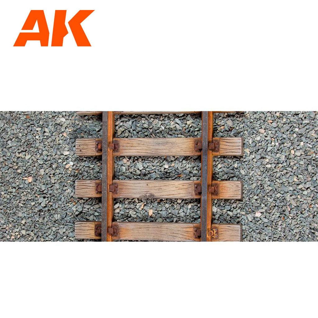 AK Interactive Raiload Ballast Diorama Effects AK8072 - Hobby Heaven