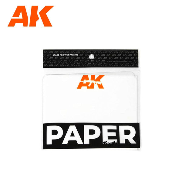 Ak Interactive Paper Wet Palette Replacement AK8074 - Hobby Heaven