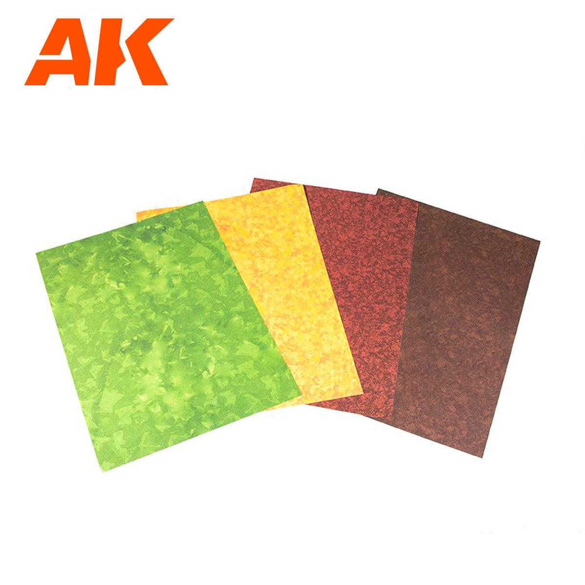 Ak Interactive Punching Leaves Sheets Set AK8147 - Hobby Heaven