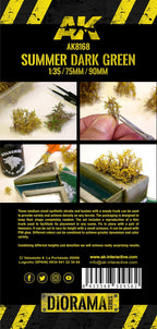 AK Interactive Summer Dark Green Shrubberies Diorama Basing AK8168 - Hobby Heaven