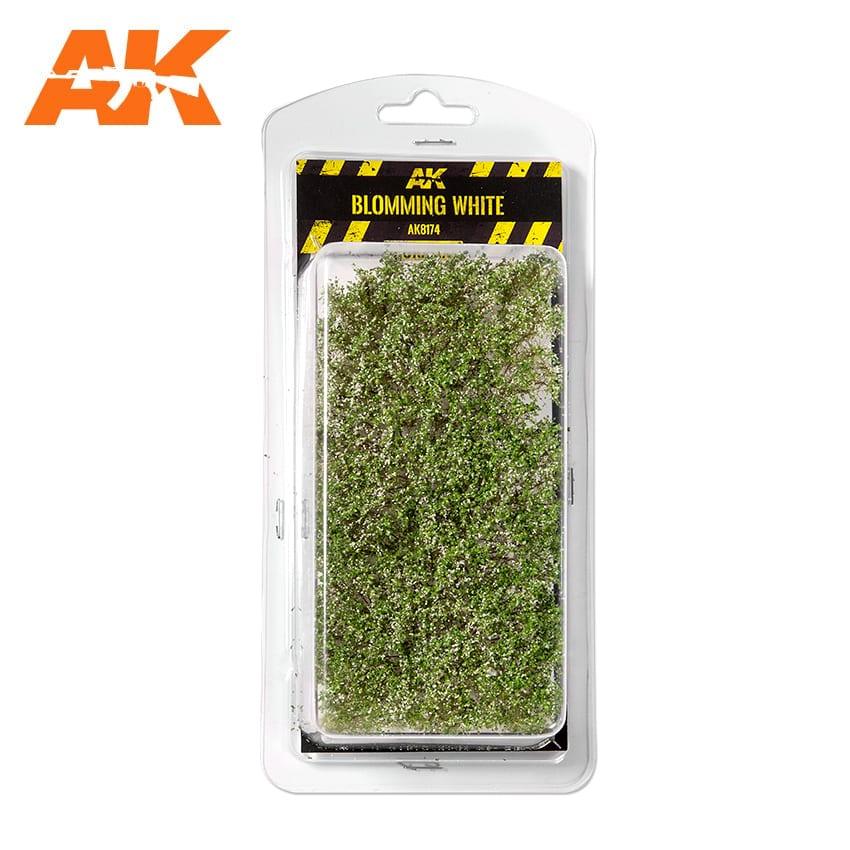 AK Interactive Blomming White Shrubberies Diorama Basing AK8174 - Hobby Heaven