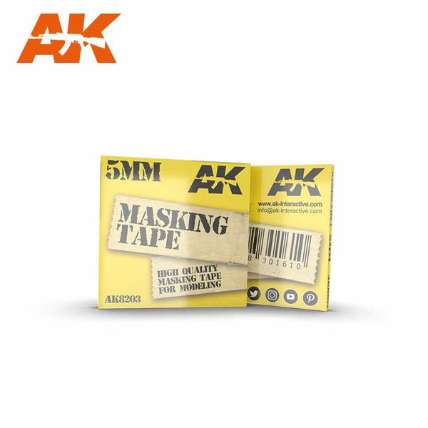 AK Interactive Masking Tape 5mm AK8203 - Hobby Heaven