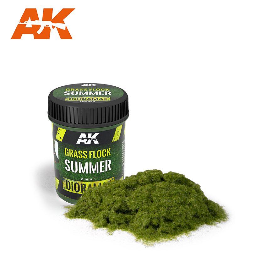 AK Interactive Grass Flocks Range Diorama - Hobby Heaven