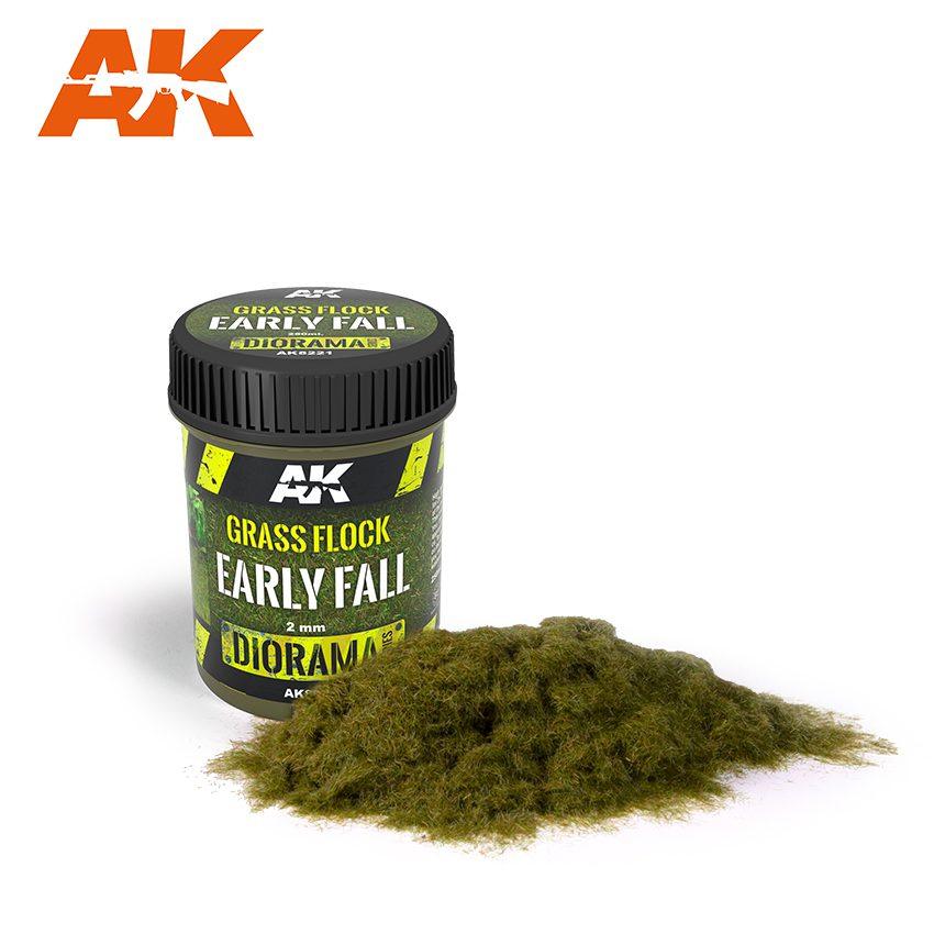 AK Interactive Grass Flocks Range Diorama - Hobby Heaven