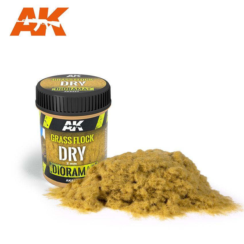 AK Interactive Grass Flocks Range Diorama - Hobby Heaven