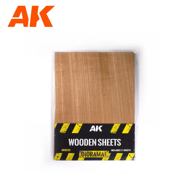 AK Interactive Wooden Sheets A4 AK8233 - Hobby Heaven