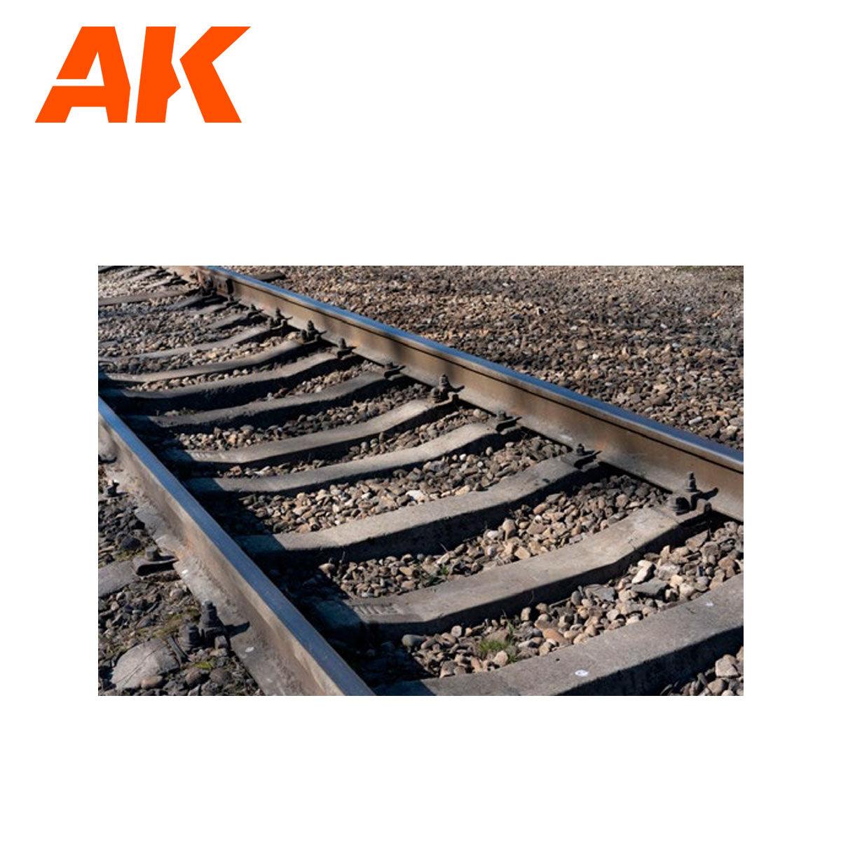 AK Interactive Small Raiload Ballast Diorama Effects AK8256 - Hobby Heaven