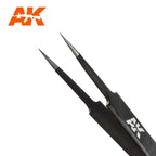 AK Interactive Precise Straight Tweezers - Hobby Heaven