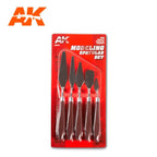 AK Interactive MODELING SPATULAS SET AK9051 - Hobby Heaven