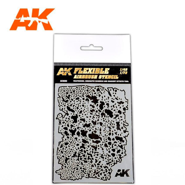AK Interactive Flexible Airbrish Stencil 1/48 1/72 AK9080 - Hobby Heaven