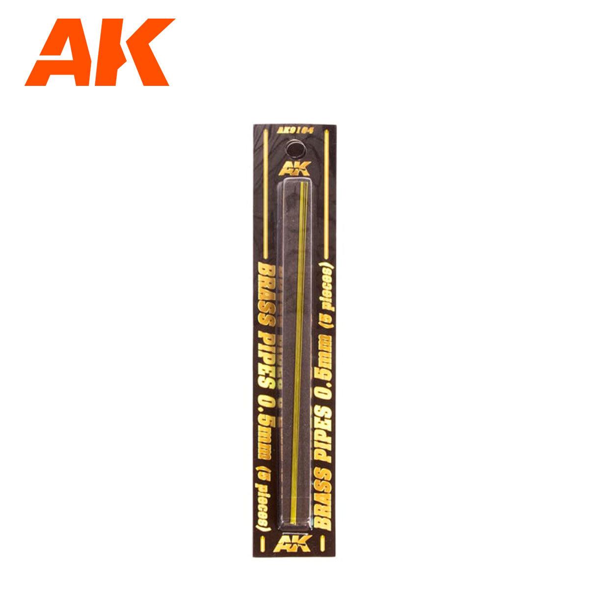 AK Interactive Brass Pipes Range Modelling Dioramas - Hobby Heaven