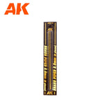 AK Interactive Brass Pipes Range Modelling Dioramas - Hobby Heaven