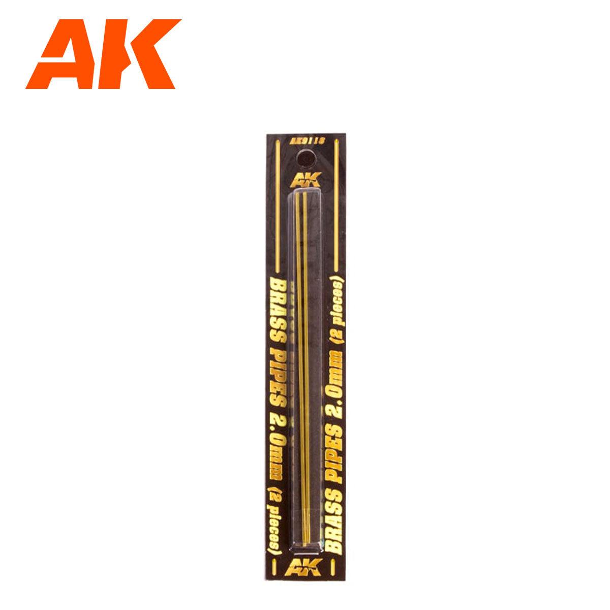 AK Interactive Brass Pipes Range Modelling Dioramas - Hobby Heaven