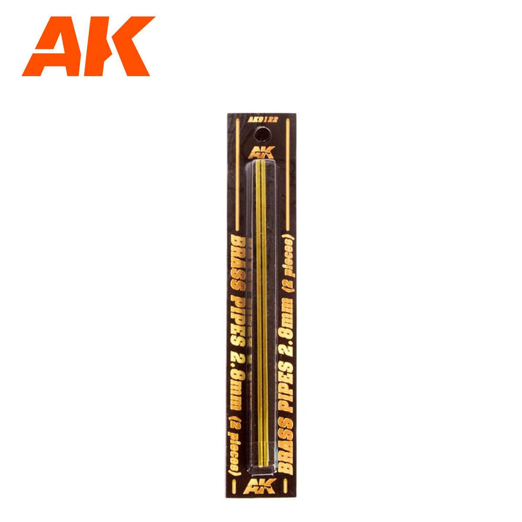 AK Interactive Brass Pipes Range Modelling Dioramas - Hobby Heaven