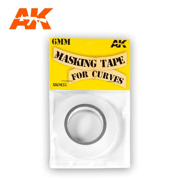 AK Interactive Masking Tape for Curves 6mm AK9125 - Hobby Heaven
