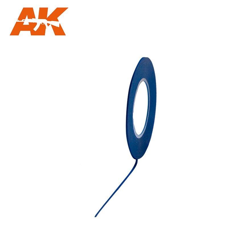 AK Interactive Blue Masking Tape for Curves 1mm AK9181 - Hobby Heaven