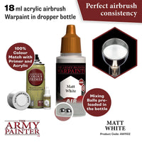 Air Matt White Airbrush Warpaints Army Painter AW1102 - Hobby Heaven
