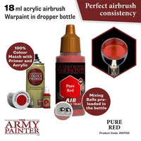 Air Pure Red Airbrush Warpaints Army Painter AW1104 - Hobby Heaven