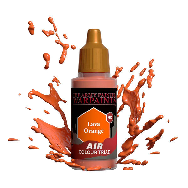 Air Lava Orange Airbrush Warpaints Army Painter AW1106 - Hobby Heaven