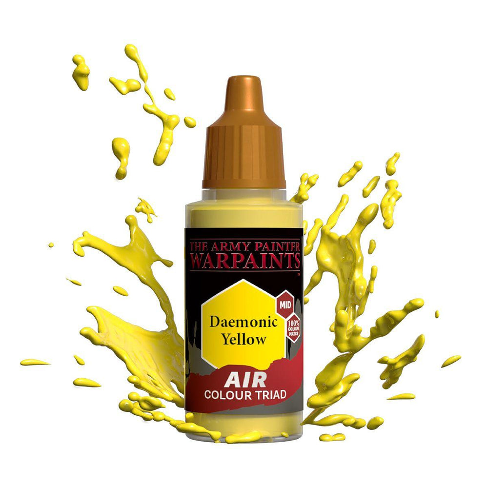 Air Daemonic Yellow Airbrush Warpaints Army Painter AW1107 - Hobby Heaven