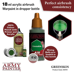 Air Greenskin Airbrush Warpaints Army Painter AW1111 - Hobby Heaven
