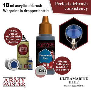 Air Ultramarine Blue Airbrush Warpaints Army Painter AW1115 - Hobby Heaven