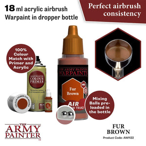 Air Fur Brown Airbrush Warpaints Army Painter AW1122 - Hobby Heaven