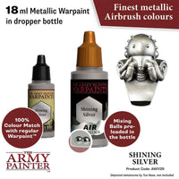 Air Shining Silver Airbrush Warpaints Army Painter AW1129 - Hobby Heaven

