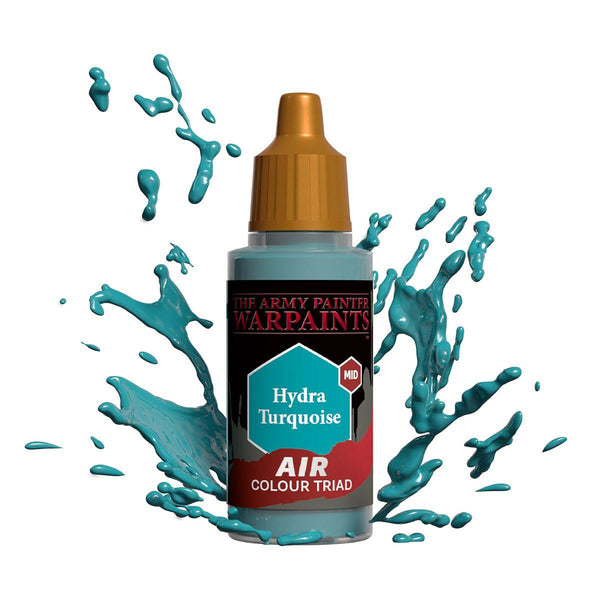 Air Hydra Turquoise Airbrush Warpaints Army Painter AW1141 - Hobby Heaven