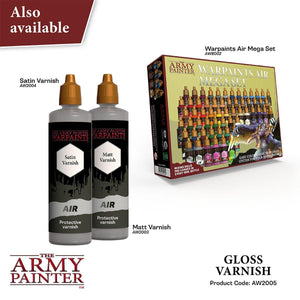 Air Gloss Varnish 100 ml Warpaints Army Painter AW2005 - Hobby Heaven