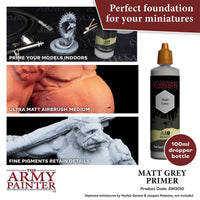 Air Grey Primer 100 ml Warpaints Army Painter AW2010 - Hobby Heaven