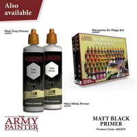 Air Primer Black 100 ml Warpaints Army Painter AW2011 - Hobby Heaven
