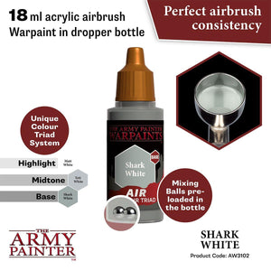 Air Shark White Airbrush Warpaints Army Painter AW3102 - Hobby Heaven