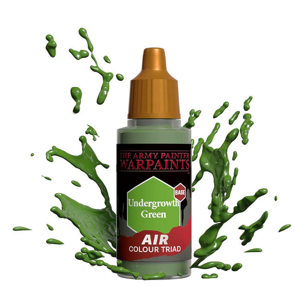 Air Undergrowth Green Airbrush Warpaints Army Painter AW3433 - Hobby Heaven