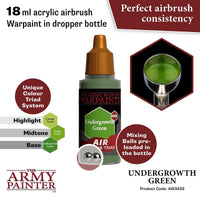 Air Undergrowth Green Airbrush Warpaints Army Painter AW3433 - Hobby Heaven
