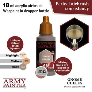 Air Gnome Cheeks Airbrush Warpaints Army Painter AW3434 - Hobby Heaven