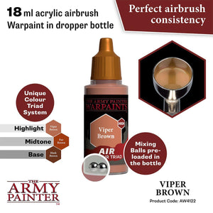 Air Viper Brown Airbrush Warpaints Army Painter AW4122 - Hobby Heaven