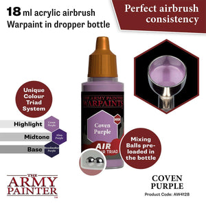 Air Coven Purple Airbrush Warpaints Army Painter AW4128 - Hobby Heaven