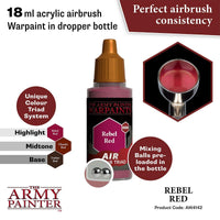 Air Rebel Red Airbrush Warpaints Army Painter AW4142 - Hobby Heaven