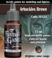 Scale75 Fantasy And Games Arbuckles Brown SFG-34 - Hobby Heaven
