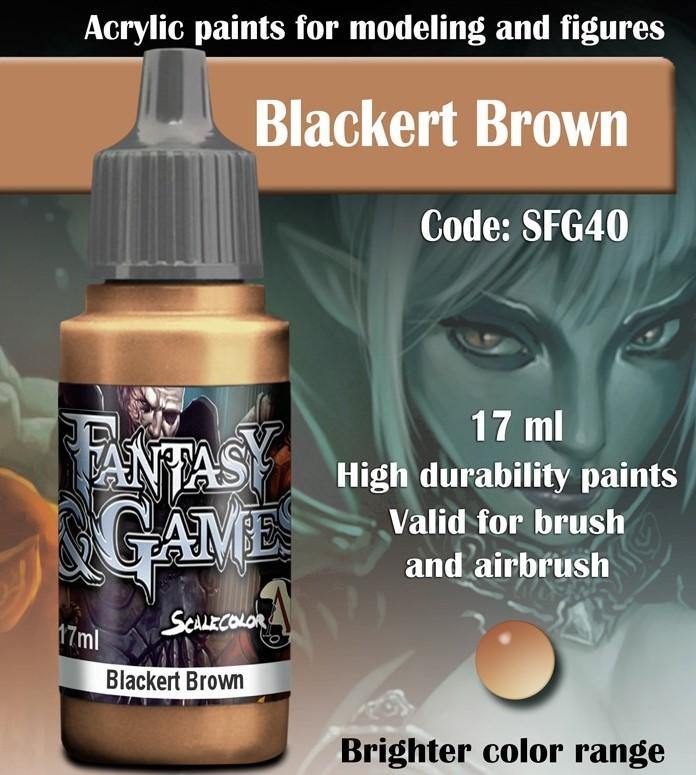 Scale75 Fantasy And Games Blackert Brown SFG-40 - Hobby Heaven