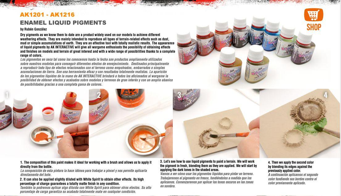 Ak Interactive Acid Yellow 35ml Enamel Liquid Pigment Wargame Series AK1201 - Hobby Heaven