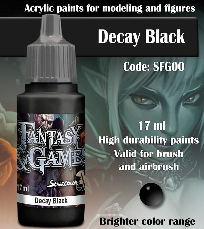 Scale75 Fantasy And Games Decay Black SFG-00 - Hobby Heaven