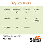 AK Interactive 3rd Greenish White 17ml - Hobby Heaven