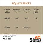 AK Interactive 3rd Gen Warm Grey 17ml - Hobby Heaven