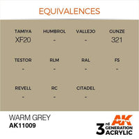 AK Interactive 3rd Gen Warm Grey 17ml - Hobby Heaven
